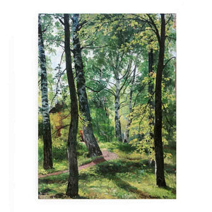 Deciduous Forest. Etude
