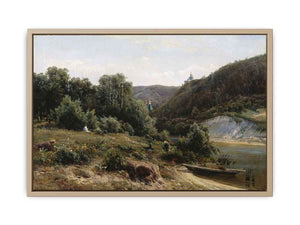 At the monastery
