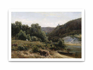 At the monastery