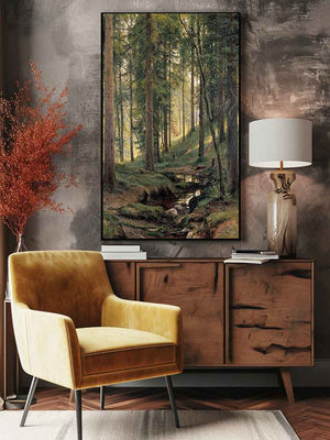 Stream in the Forest (On the Hillside)