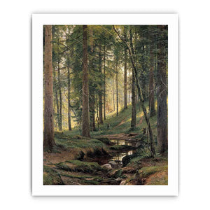 Stream in the Forest (On the Hillside)