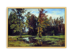 Birch forest