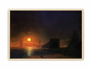 Theodosia. Moonlight night