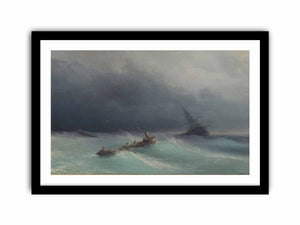 Storm at sea