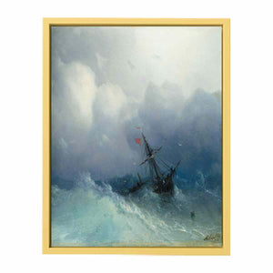 Shipwreck on Stormy Seas