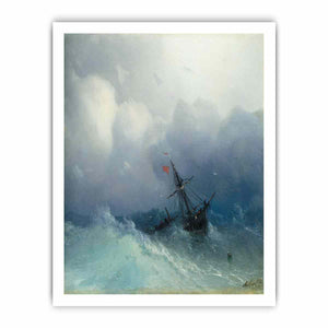 Shipwreck on Stormy Seas