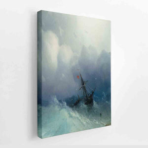 Shipwreck on Stormy Seas