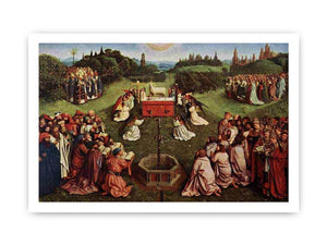 The Ghent Altarpiece- Adoration of the Lamb 1425-29
