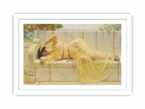 Girl In Yellow Drapery