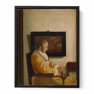 A Young Woman Reading