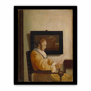 A Young Woman Reading