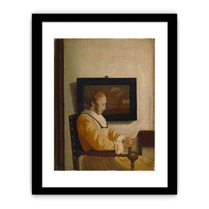 A Young Woman Reading
