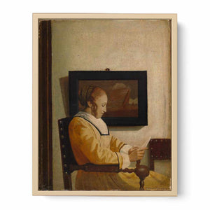 A Young Woman Reading