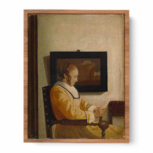 A Young Woman Reading
