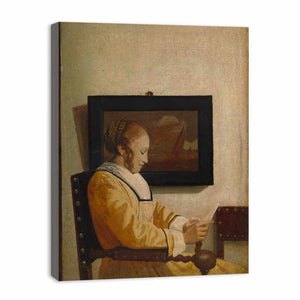 A Young Woman Reading