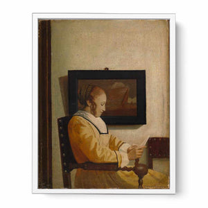 A Young Woman Reading