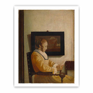 A Young Woman Reading