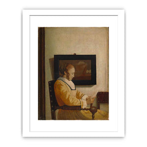 A Young Woman Reading