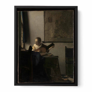Woman with a lute