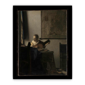 Woman with a lute