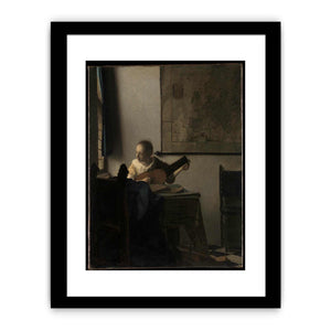 Woman with a lute