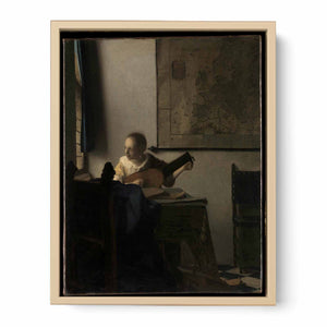 Woman with a lute