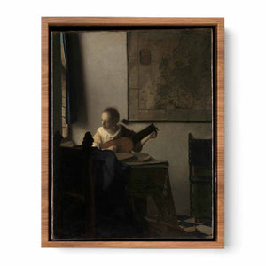 Woman with a lute