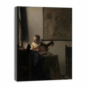 Woman with a lute