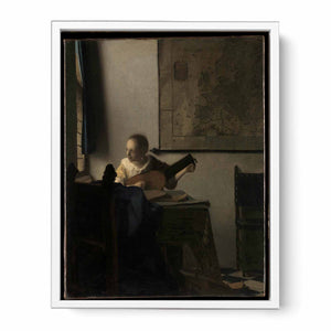 Woman with a lute