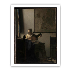 Woman with a lute