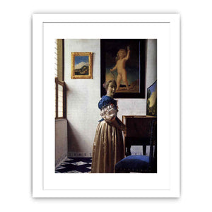 Lady Standing at a Virginal
