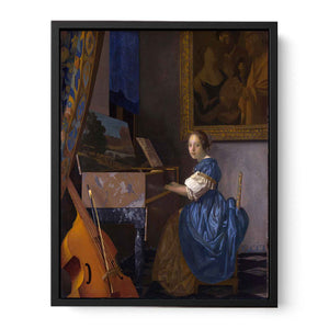 Lady Seated at a Virginal c. 1673