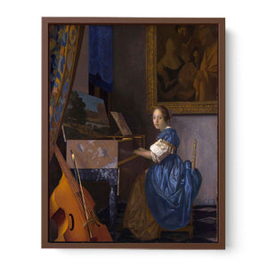 Lady Seated at a Virginal c. 1673