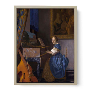Lady Seated at a Virginal c. 1673