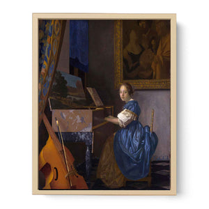 Lady Seated at a Virginal c. 1673