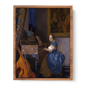 Lady Seated at a Virginal c. 1673