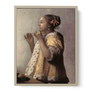 Woman with a Pearl Necklace (detail)