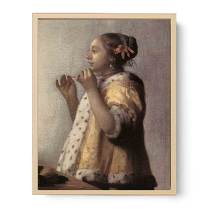 Woman with a Pearl Necklace (detail)