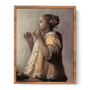 Woman with a Pearl Necklace (detail)