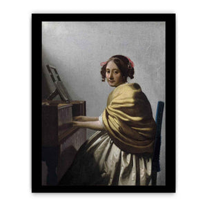 Young Woman Seated at the Virginals
