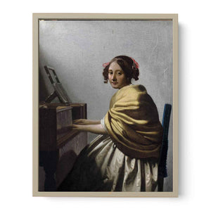 Young Woman Seated at the Virginals