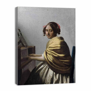 Young Woman Seated at the Virginals