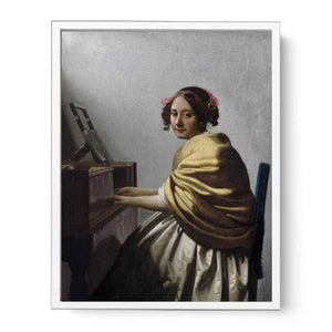 Young Woman Seated at the Virginals