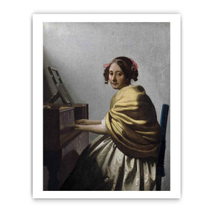 Young Woman Seated at the Virginals