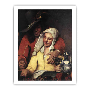 The Procuress (detail)