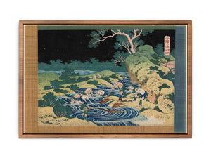 Fishing by Torchlight in Kai Province (Koshu hiburi)