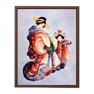 Oiran and Kamuro