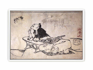 Philosopher Watching a Pair of Butterflies