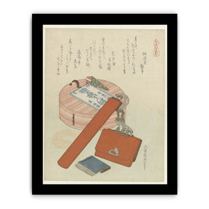 Surimono Uma (No) Senbetsu. Cadeau D'Adieu