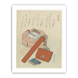 Surimono Uma (No) Senbetsu. Cadeau D'Adieu